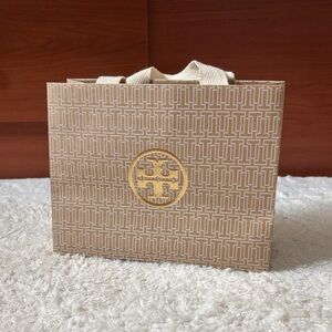Tory Burch Tan Gift Bag